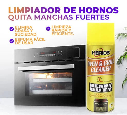 LIMPIADOR DE HORNOS, QUITA MANCHAS FUERTES